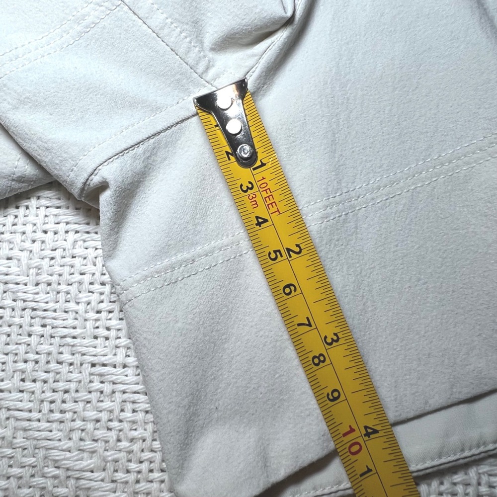 Lululemon Athletica Stretch Woven Relaxed-Fit High-Rise Short 4" Bone White XXS - Picture 7 of 8